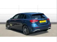 Used Mercedes A200 Exclusive 147 HP (108 kW) 2021 Blue Hatchback
