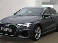 Used Audi A3 S-Line 150 HP (110 kW) 2020 Grey Sedan