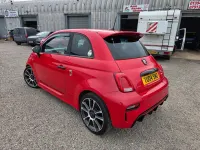 Used Abarth 595 Turismo 165 HP (121 kW) 2017 Red Hatchback