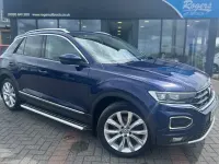 Used VW T-Roc SEL 150 HP (110 kW) 2018 Blue SUV