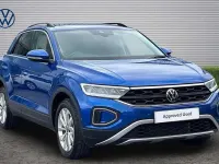 Used VW T-Roc Match 110 HP (80 kW) 2024 Blue SUV