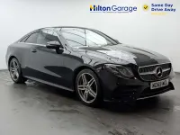 Begagnad Mercedes E220 AMG Line Premium 194 HK (142 kW) 2020 Svart Sportkupé