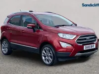 Usado Ford Ecosport Titanium 125 HP (91 kW) 2022 Vermelho SUV