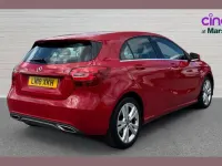 Used Mercedes A180 107 HP (78 kW) 2018 Red Hatchback