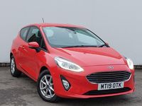 Used Ford Fiesta Zetec 85 HP (62 kW) 2019 Red Hatchback