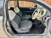 Usado Fiat 500C Lounge 69 HP (50 kW) 2013 Cinzento Cabrios