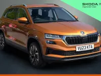 Used Skoda Karoq SE L 150 HP (110 kW) 2023 Phoenix orange metallic SUV