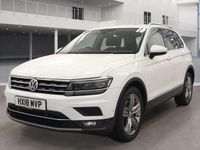 Used VW Tiguan SEL 2018 White SUV