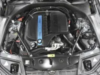 Used BMW ActiveHybrid 5 2012 Blue Sedan