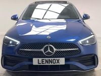 Used Mercedes C300e AMG line 2023 Blue Sedan