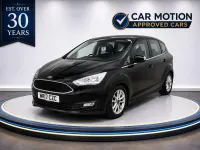 Used Ford C-MAX Zetec 125 HP (91 kW) 2017 Black MPV