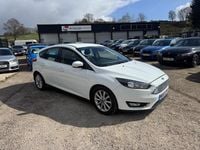 Used Ford Focus Titanium 125 HP (91 kW) 2015 White Hatchback