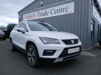 Begagnad Seat Ateca 4Drive 150 HK (110 kW) 2018 Vit SUV