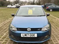 Begagnad VW Polo BlueGT 150 HK (110 kW) 2017 Blå Halvkombi