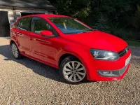 Used VW Polo SEL 105 HP (77 kW) 2013 Red Hatchback