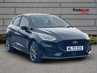 Used Ford Fiesta ST-Line 125 HP (91 kW) 2022 Black Hatchback