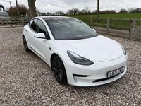 Used Tesla Model 3 Standard Range 366 kW (498 HP) 2021 White Sedan