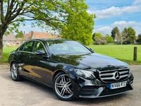 Begagnad Mercedes E220 AMG line 194 HK (142 kW) 2016 Svart Sedan