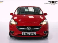 Begagnad Vauxhall Corsa SRi 75 HK (55 kW) 2017 Röd Halvkombi