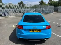 Used Audi TT Black Edition 230 HP (169 kW) 2018 Porsche riviera blue Coupe