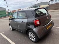 Used Smart ForFour Passion 71 HP (52 kW) 2017 Grey Hatchback