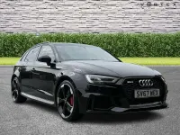 Used Audi RS3 Sportback Business 400 HP (294 kW) 2017 Black Hatchback