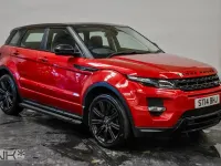 Used Land Rover Range Rover evoque Dynamic 190 HP (139 kW) 2014 Red SUV