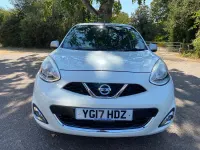 Used Nissan Micra N-TEC 80 HP (58 kW) 2017 White Hatchback