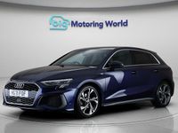 Used Audi A3 S-Line 148 HP (108 kW) 2021 Blue Sedan