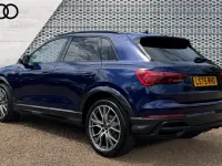 Used Audi Q3 Black Edition 150 HP (110 kW) 2025 Navarra blue SUV