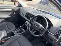 Used Skoda Karoq SE Technology 116 HP (85 kW) 2019 Blue SUV