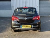 Used Vauxhall Corsa SRi 90 HP (66 kW) 2016 Black Hatchback