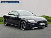 Used Audi A5 Black Edition 150 HP (110 kW) 2023 Black Coupe