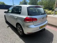 Used VW Golf VI 105 HP (77 kW) 2010 Silver Hatchback