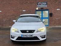 Used Seat Leon FR 140 HP (102 kW) 2013 White Hatchback