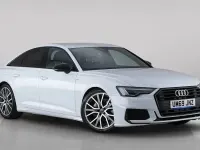 Used Audi A6 Black Edition 204 HP (150 kW) 2020 White Sedan