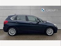 Used BMW 218 Luxury Line 136 HP (100 kW) 2017 Blue Estate