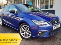 Used Seat Ibiza FR 95 HP (69 kW) 2021 Blue Hatchback