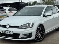 Used VW Golf VII GTD 184 HP (135 kW) 2015 White Hatchback