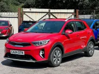 Used Kia Stonic 98 HP (72 kW) 2024 Red SUV