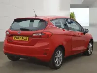 Używany Ford Fiesta Zetec 2017 Czerwony Hatchback