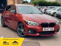 Used BMW 118 M Sport 136 HP (100 kW) 2017 Orange Hatchback
