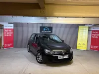 Used VW Golf VI SE 105 HP (77 kW) 2009 Black Hatchback