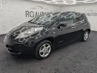 Used Nissan Leaf Acenta 80 kW (109 HP) 2014 Black Hatchback