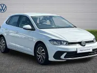 Used VW Polo Life 95 HP (69 kW) 2022 White Hatchback