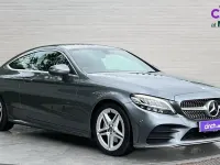 Used Mercedes C200 AMG line 184 HP (135 kW) 2018 Grey Coupe