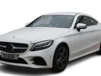 Used Mercedes C200 AMG line 184 HP (135 kW) 2019 White Coupe