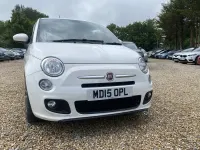 Used Fiat 500 S 69 HP (50 kW) 2015 White Hatchback