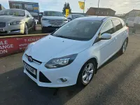 Used Ford Focus Zetec 2013 White Hatchback