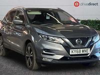 Used Nissan Qashqai N-Connecta 116 HP (85 kW) 2018 Grey SUV